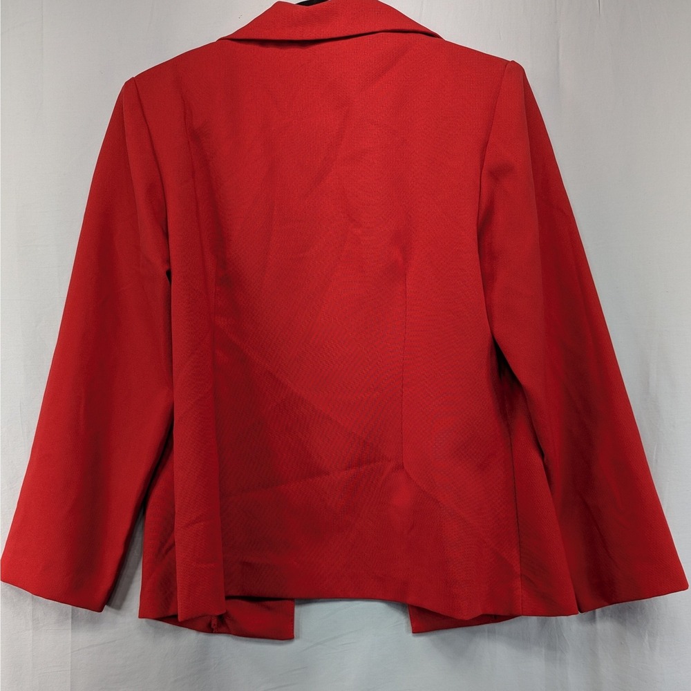 BFA Classics Red Embroidered Jacket‎ Piece Women's Size 10P - Picture 2 of 10